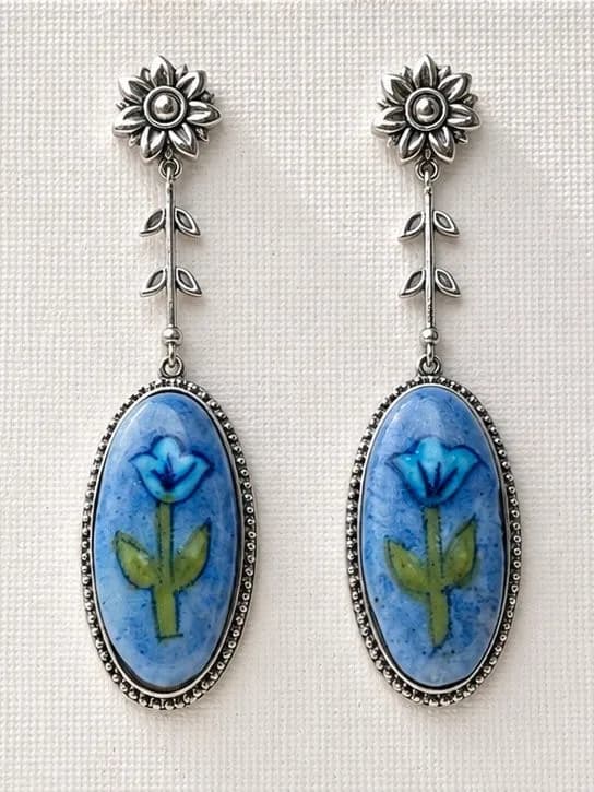 Azure Tea Danglers