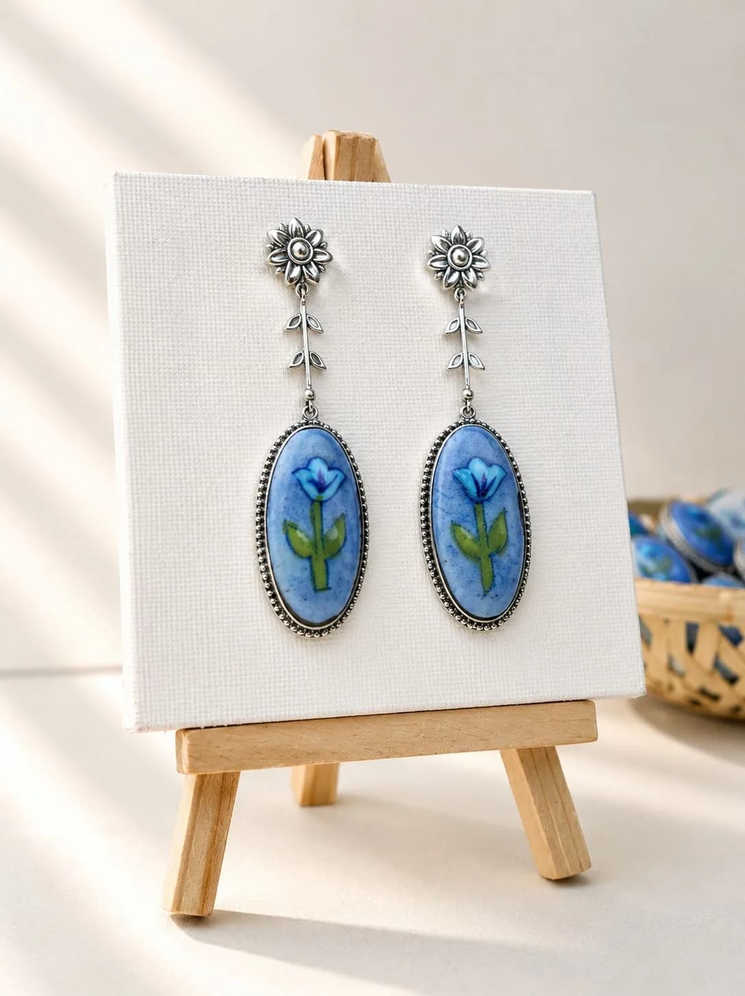 Azure Tea Danglers