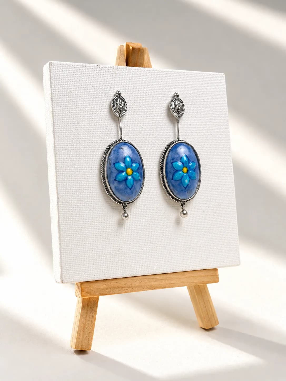 Indigo Whisper Earrings
