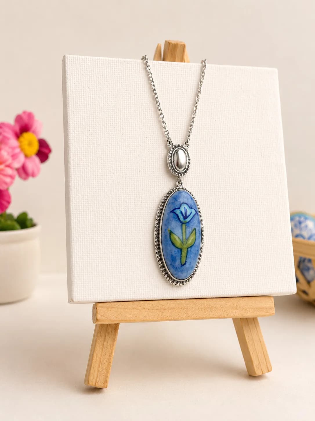 Azure Tea Pendant