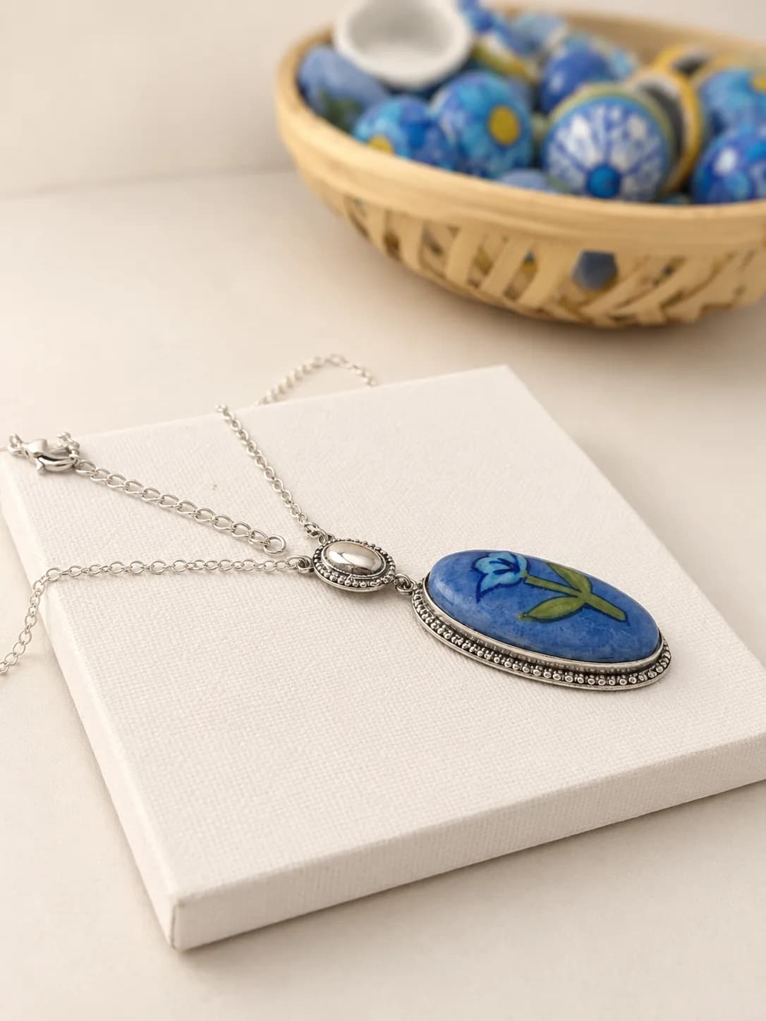 Azure Tea Pendant