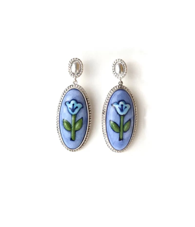 Azure Tea Earrings