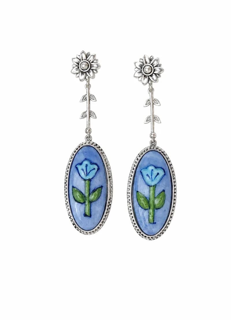 Azure Tea Danglers